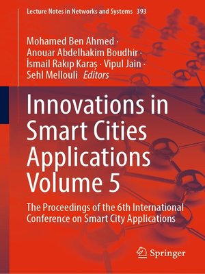 cover image of Innovations in Smart Cities Applications Volume 5